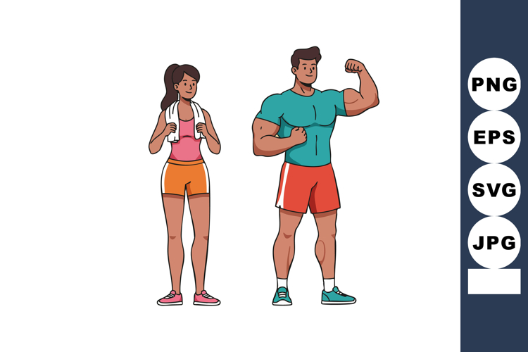 Athletic Clipart Image 3