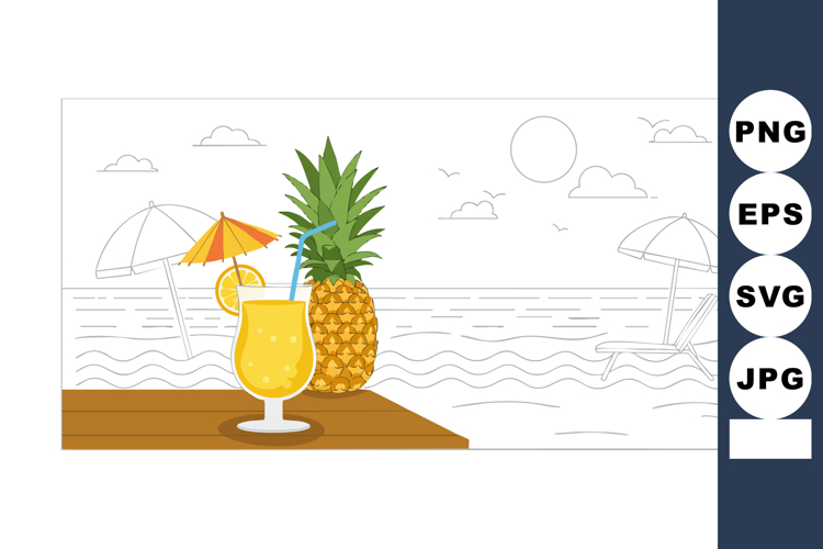 Pineapple Clipart Image 10