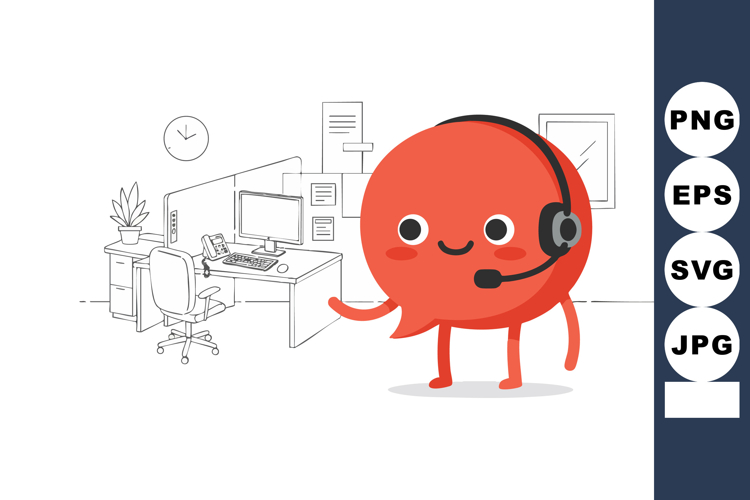 Headset Clipart Image 5