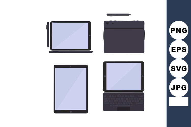 Tablet Clipart Image 11