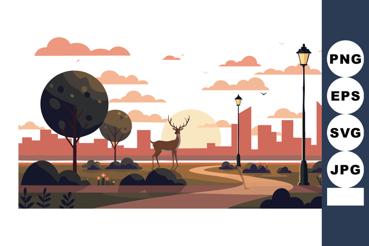 Deer Clipart Image 21