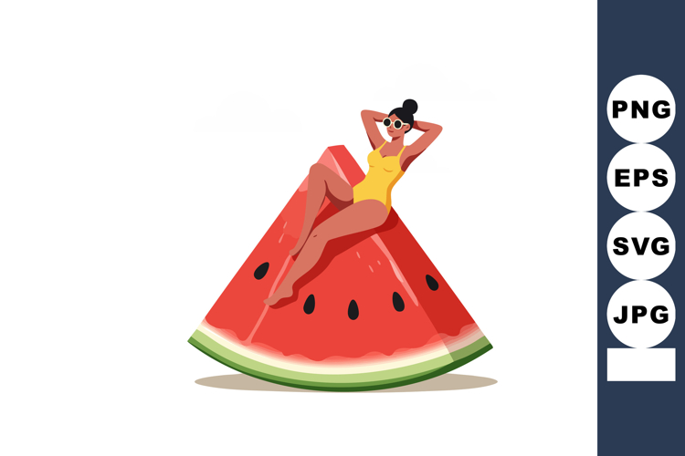 Watermelon Clipart Image 9