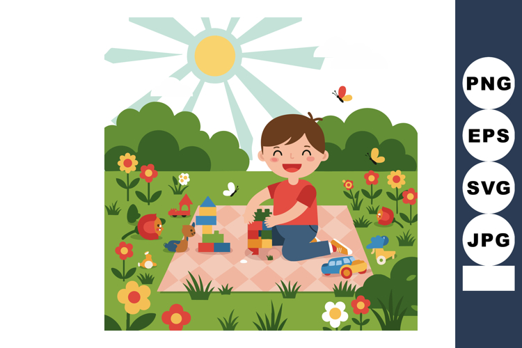 Playing Clipart Image 20