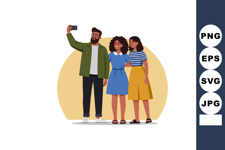 Selfie Clipart Image 2