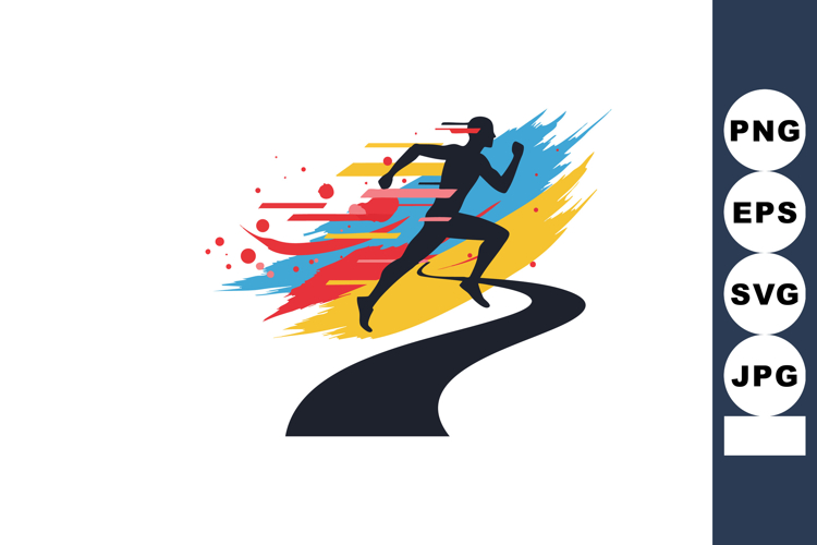 Runner Clipart Image 7