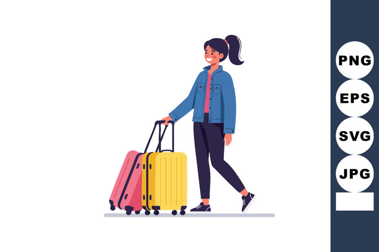 Suitcase Clipart Image 20