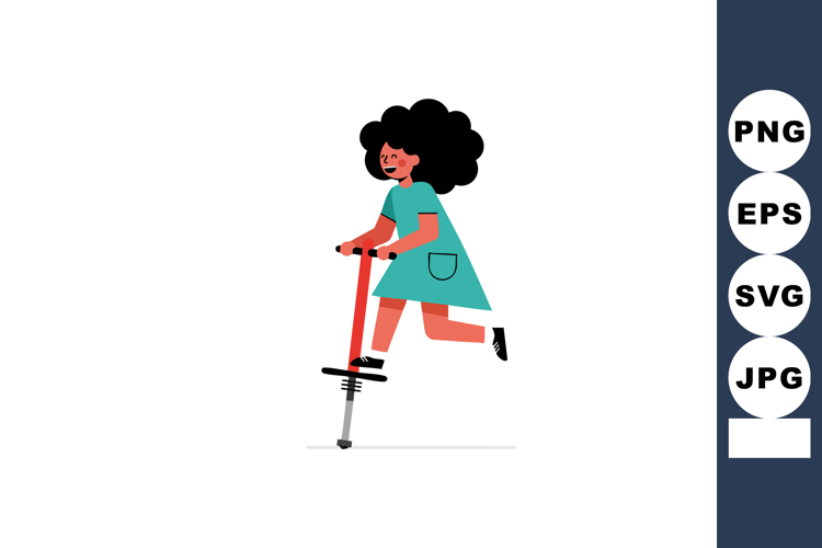 Curly Hair Clipart Image 23