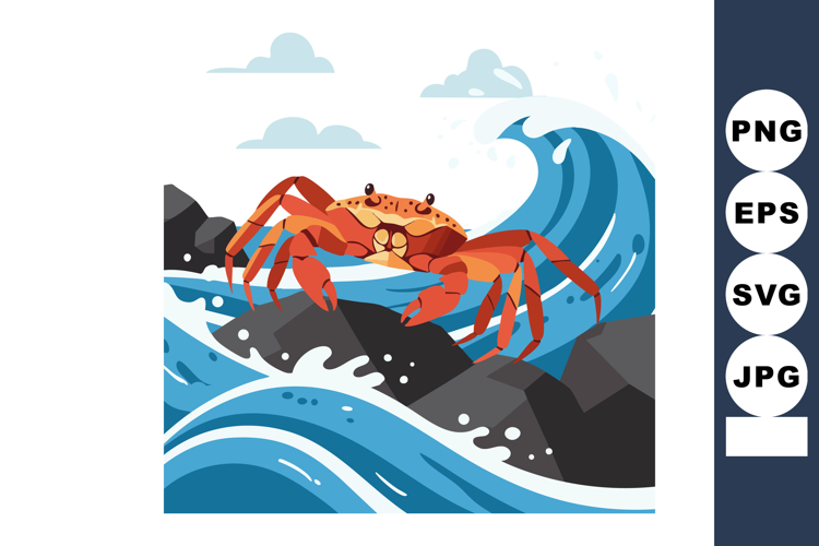 Crab Illustration Image 12