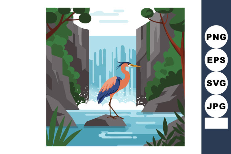 Waterfall Clipart Image 7
