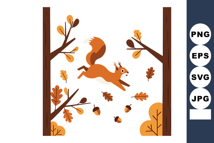 Squirrel Clipart Image 12