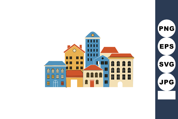Buildings Clipart Image 8