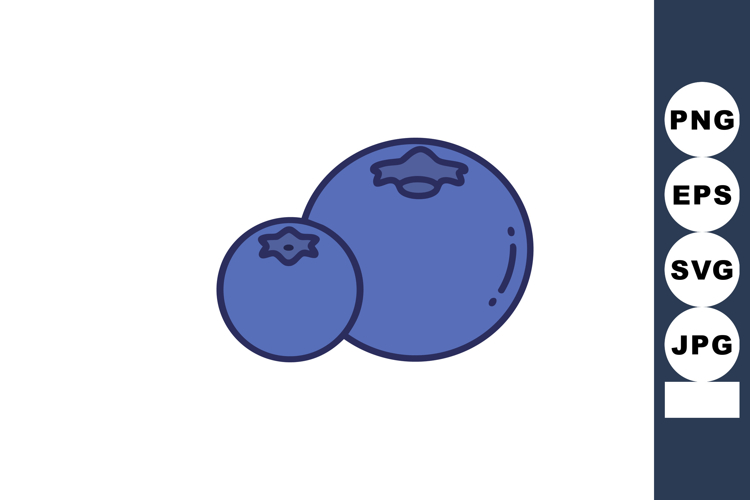 Blueberry Clipart Image 4