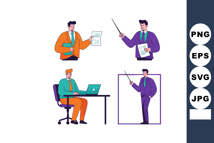 Businessman Clipart Image 14