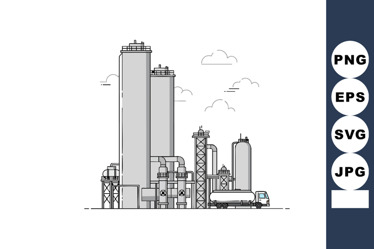 Factory Clipart Image 16