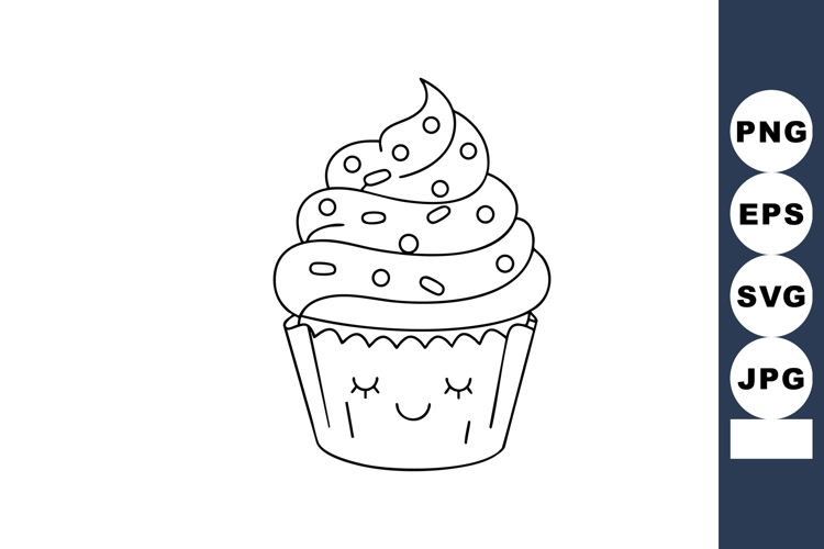 Cupcake Clipart Image 4