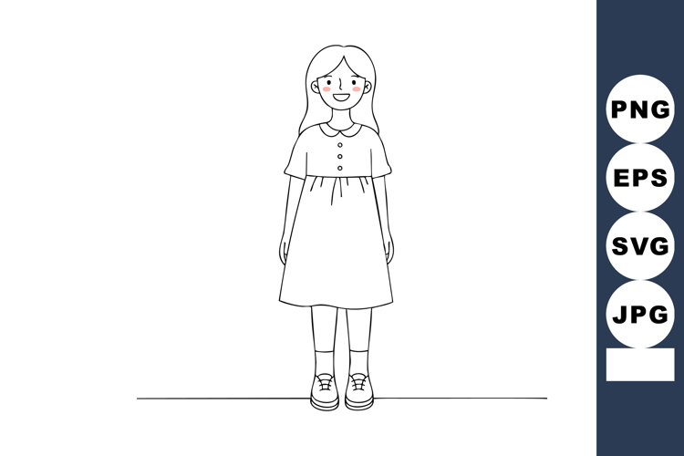Girl Clipart Image 14