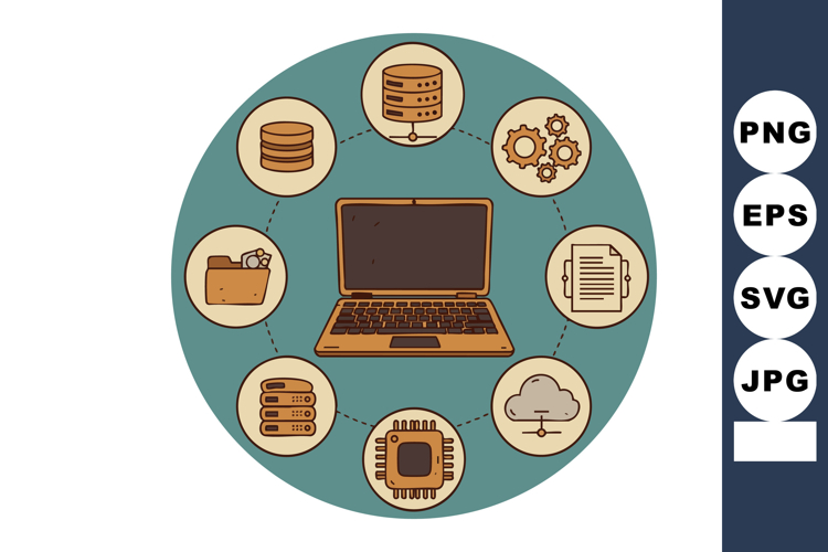 Laptop Clipart Image 15