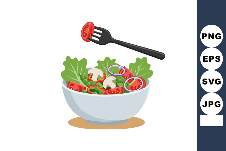 Salad Clipart Image 20