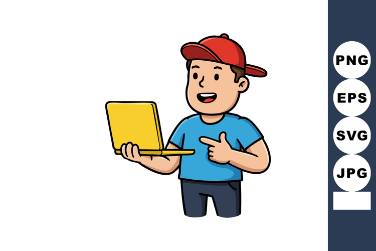 Laptop Clipart Image 9