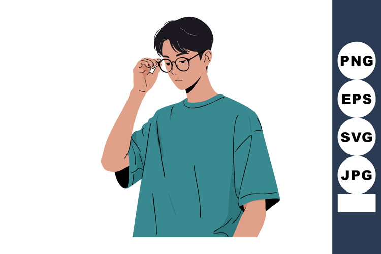 Glasses Vector Image 8
