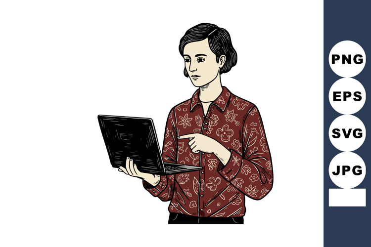 Finger Pointing Clipart Image 14