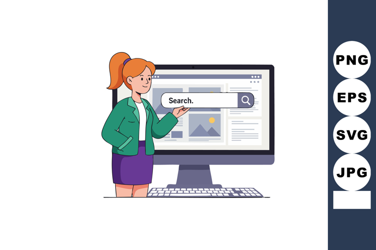 Computer Screen Clipart Image 12