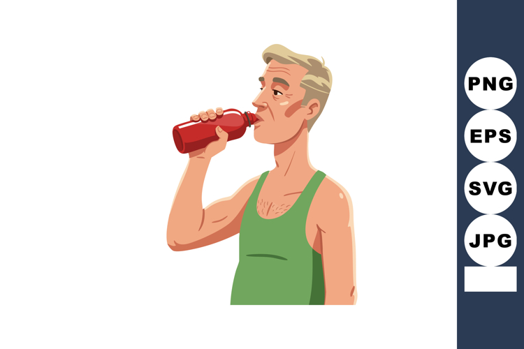 Drinking Clipart Image 11
