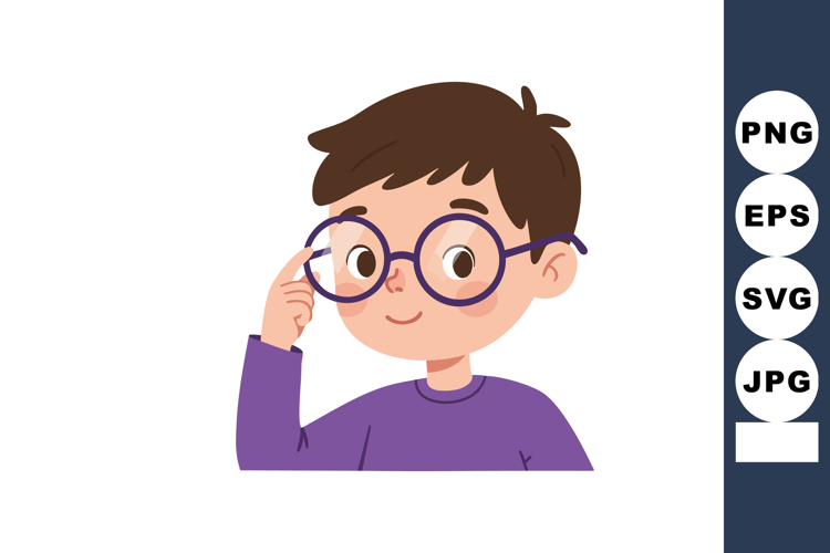 Glasses Vector Image 4