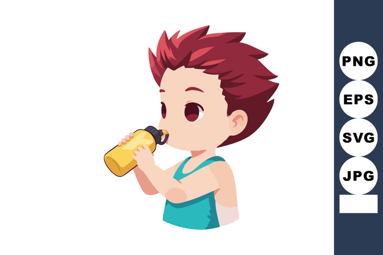 Water Bottle Clipart Image 19