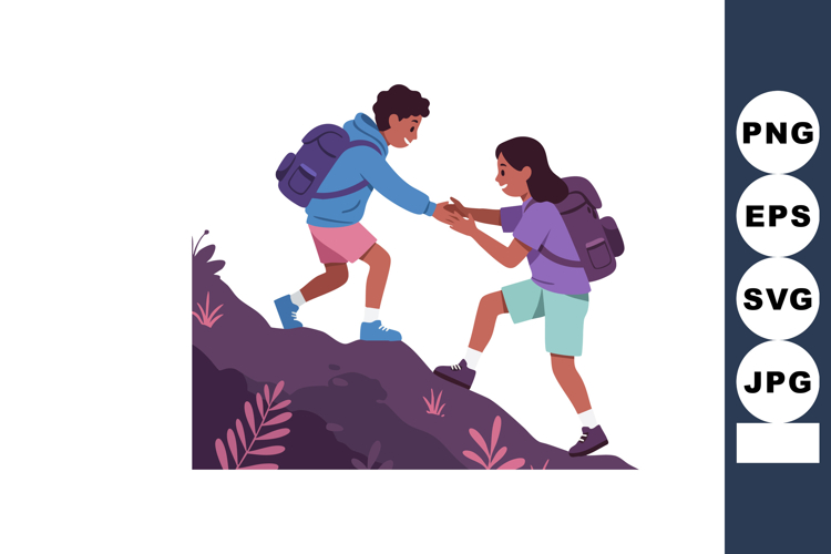 Hiking Clipart Image 15