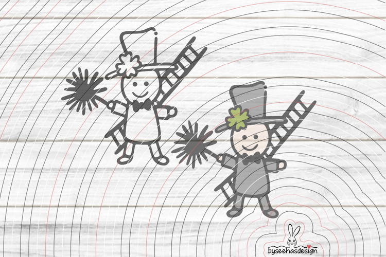 Chimney sweep Cutting file SVG DXF