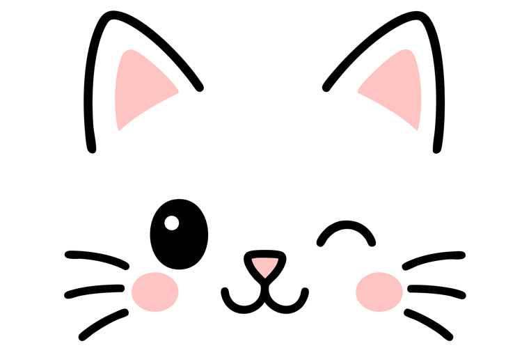 Kawaii Cat Svg Image 2