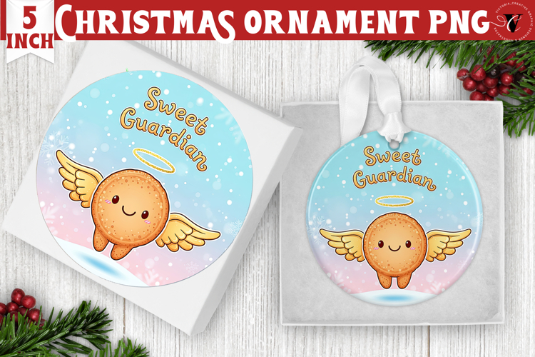 Cute Christmas ornament | Kawaii Pink Xmas