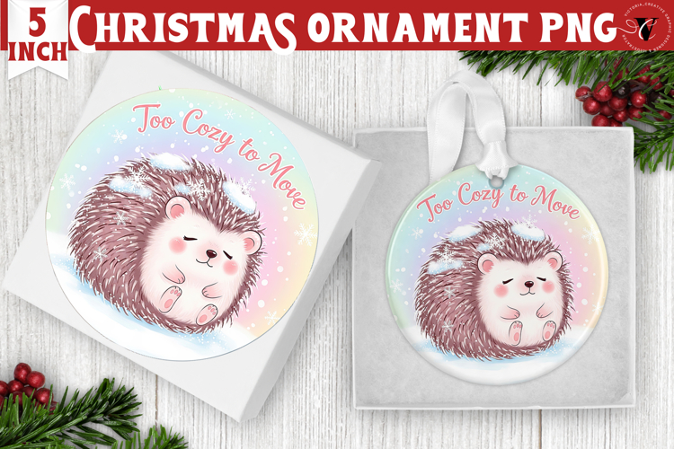 Cute Christmas ornament | Kawaii Pink Xmas