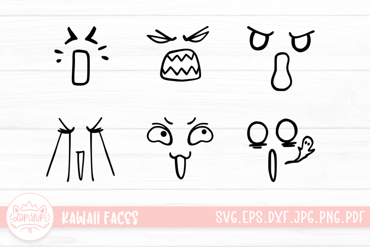 Cute Face Clipart Image 4