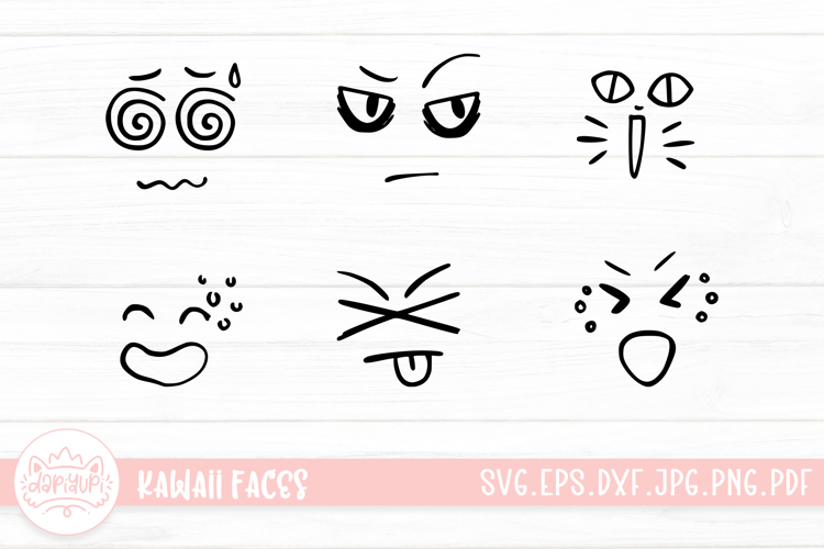 Cute Face Clipart