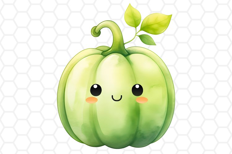 Pumpkin Watercolor Png Image 20