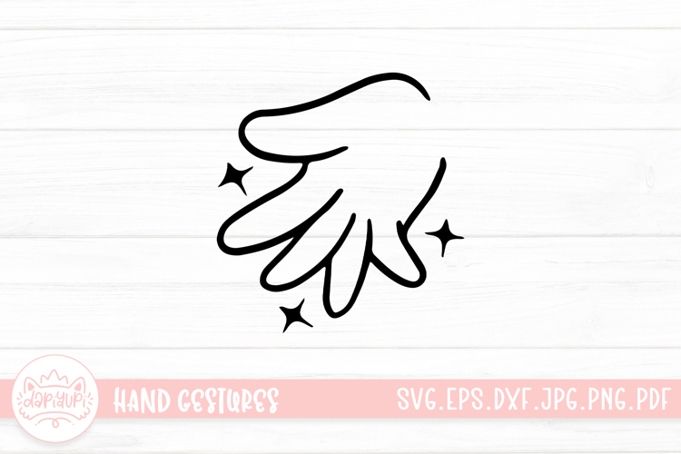 Handprint Clipart Image 18