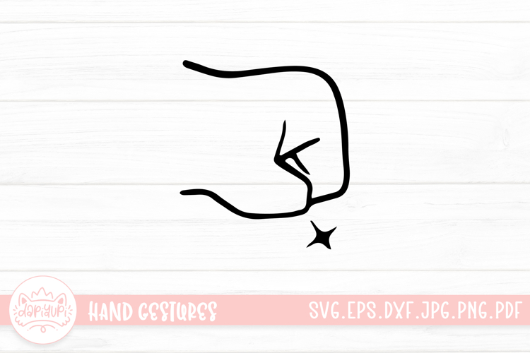 Handprint Clipart Image 19