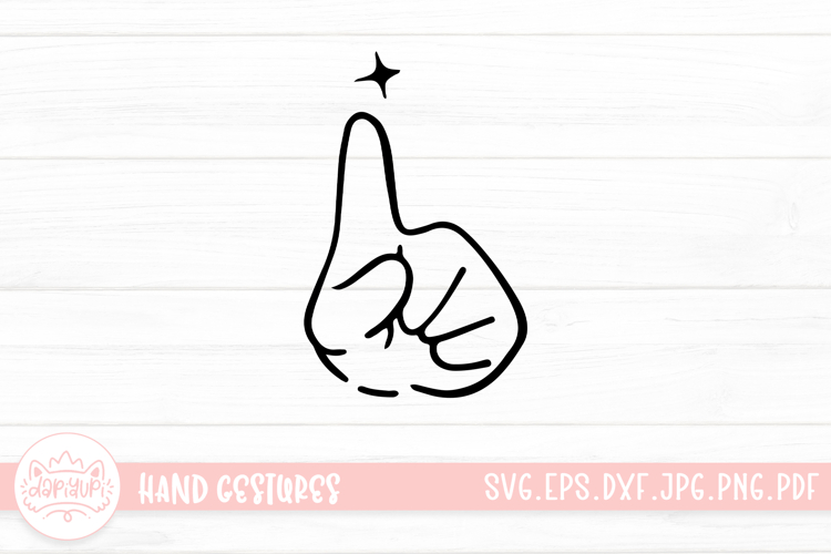 Handprint Clipart Image 4