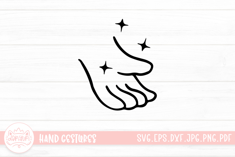 Handprint Clipart Image 7