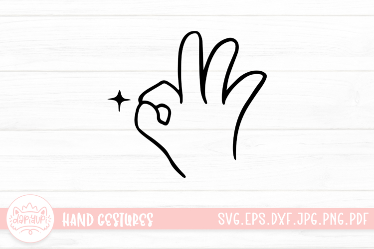 Handprint Clipart Image 11