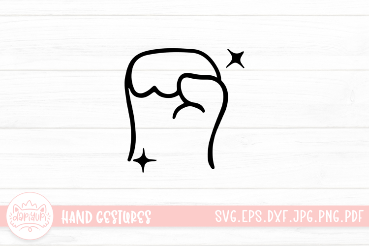 Handprint Clipart Image 13