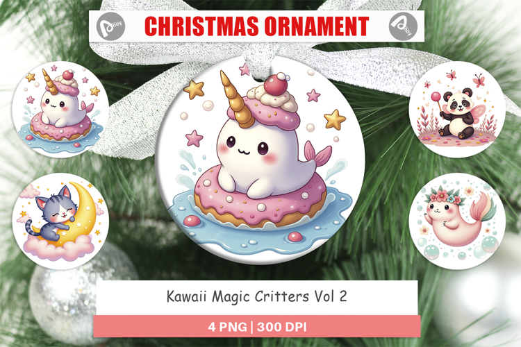 Ornament Kawaii Magic Critters