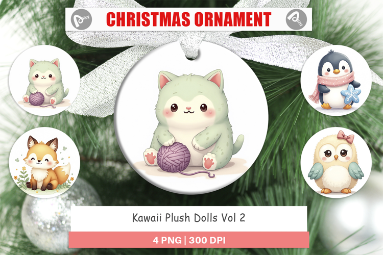 Ornament Kawaii Plush Dolls