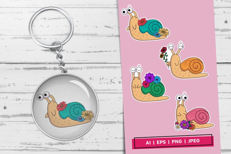 Snail Clipart Image 5
