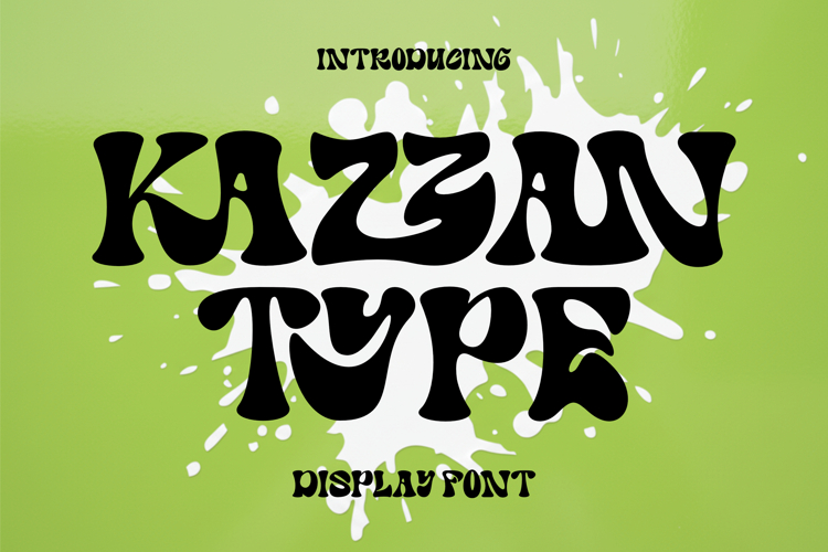 Kazzan Type - Display Font