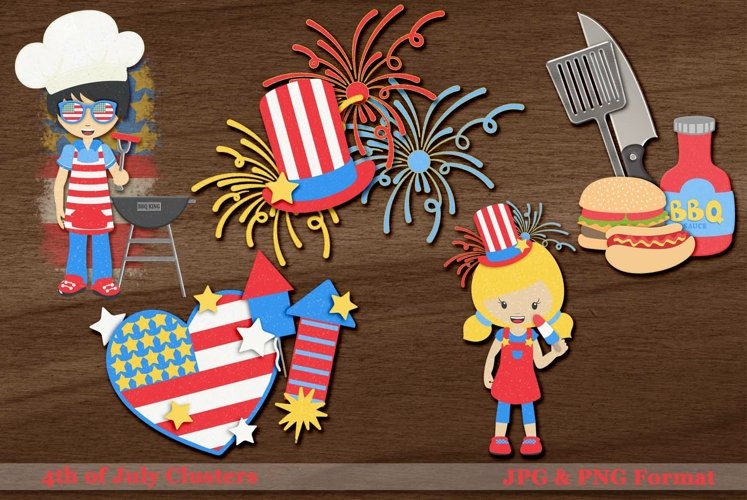 4th Of July Bbq Clipart Image 19