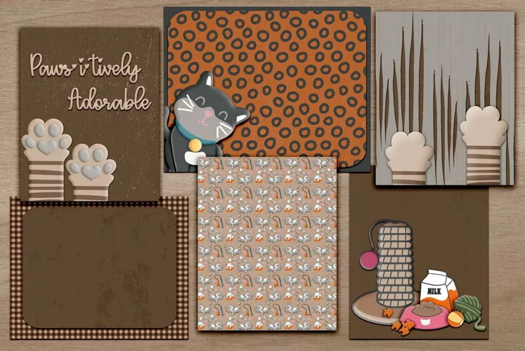 Journaling Cards 2 I Love My Cat from the Pets Collection