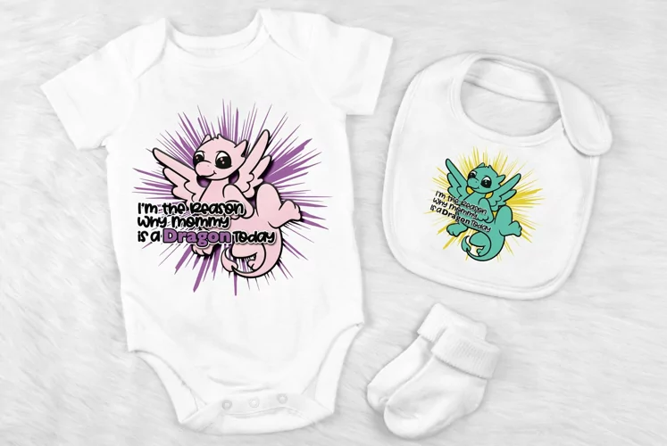 I'm the Reason My Mommy is a Dragon Today Funny Baby Design